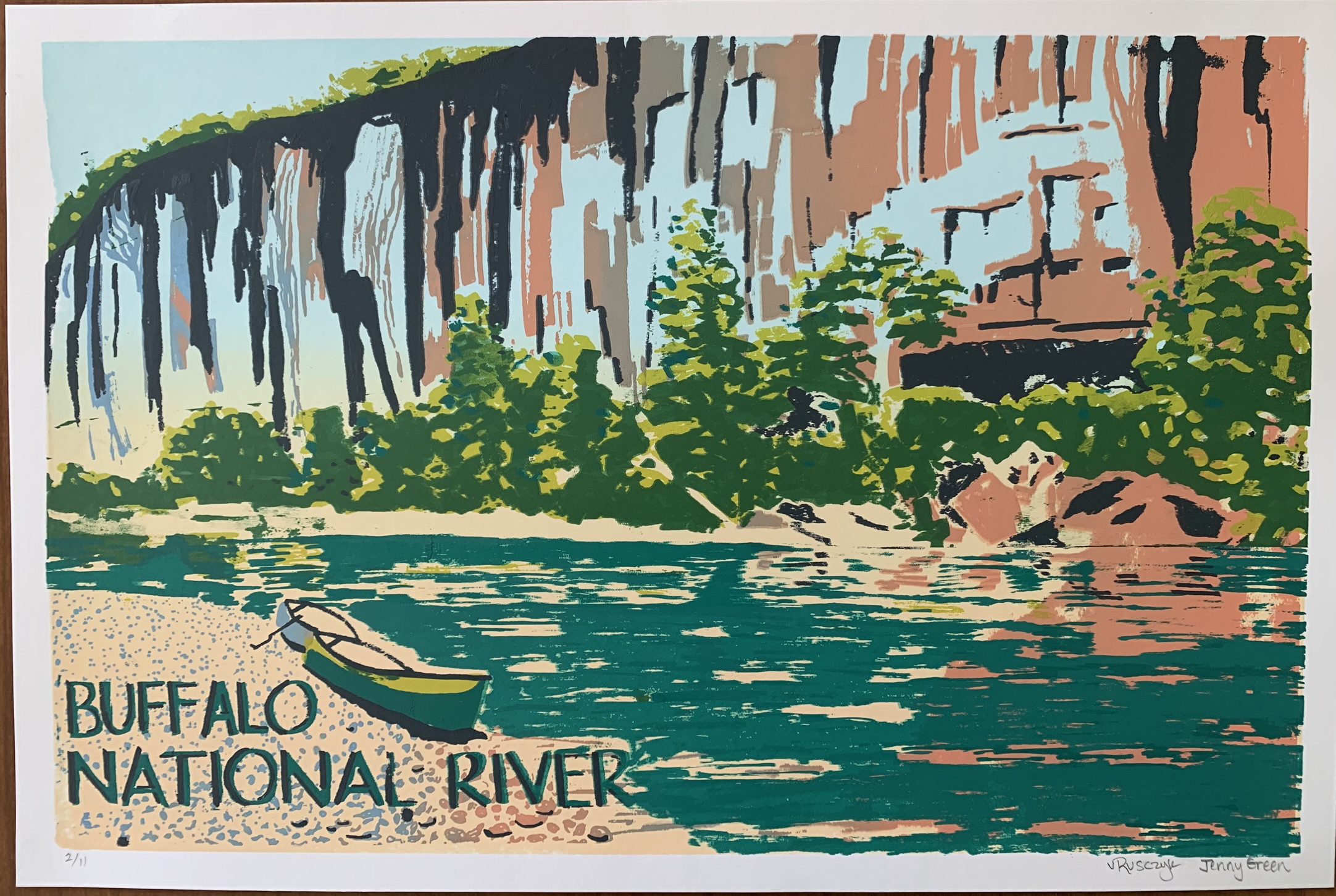 Buffalo National River Poster  2/11