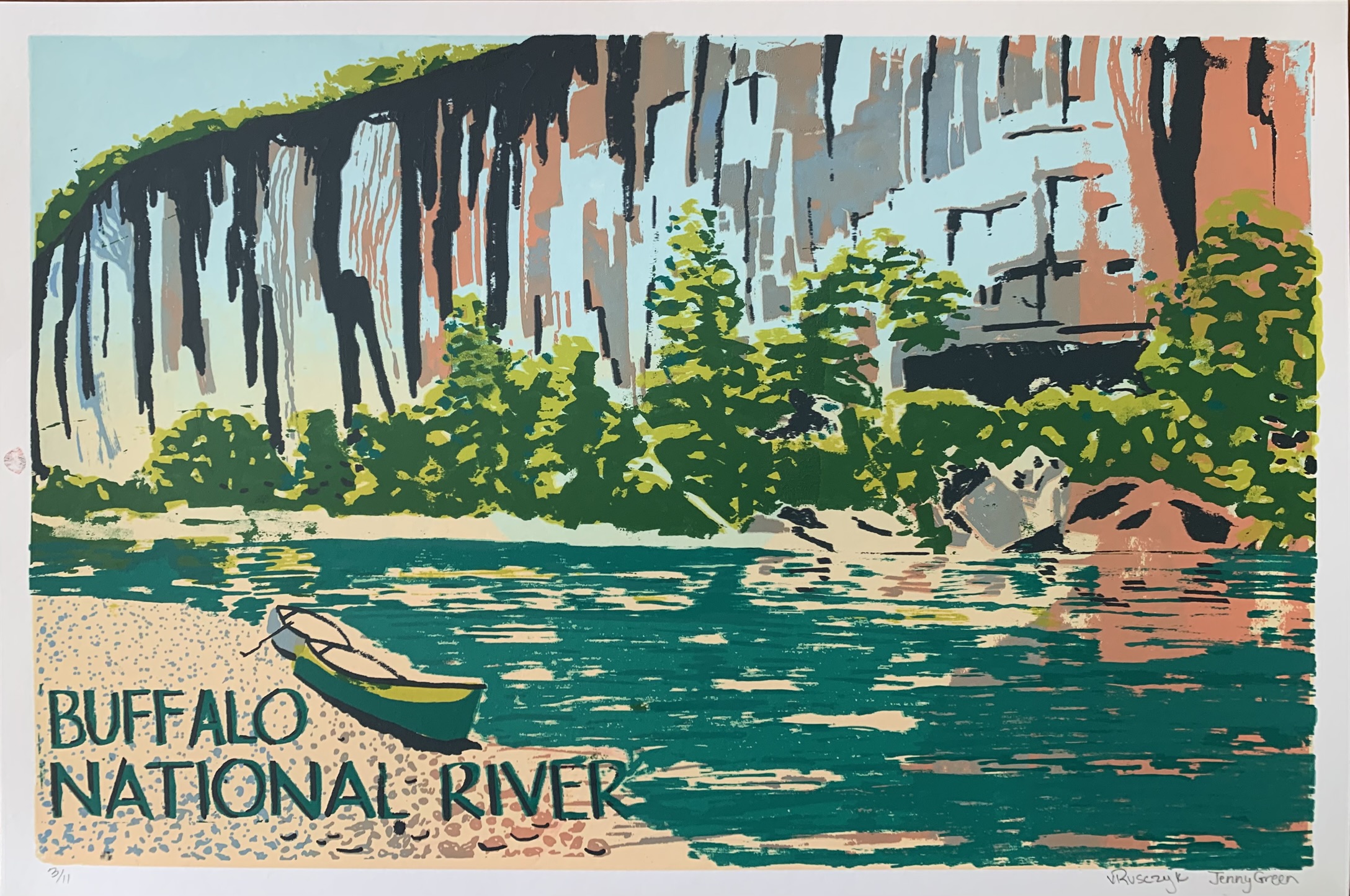 Buffalo National River Poster 3/11