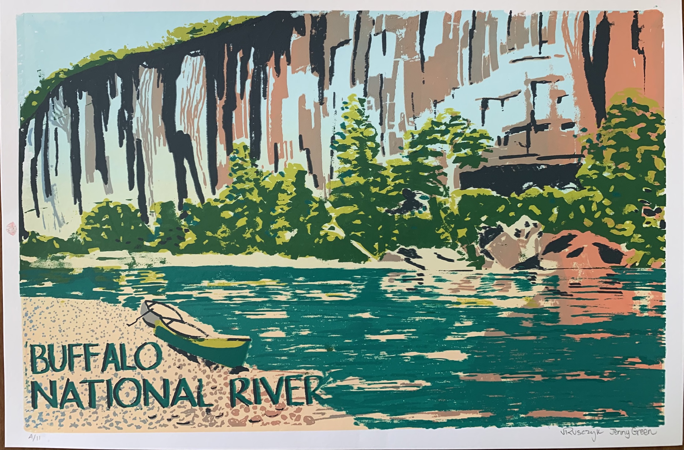 Buffalo National River Poster 4/11