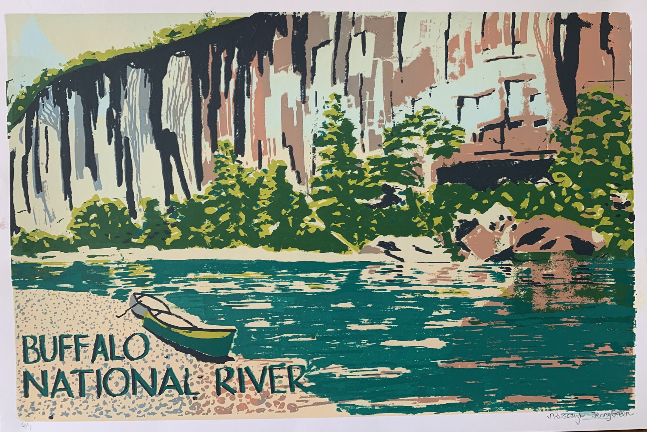 Buffalo National River Poster 6/11