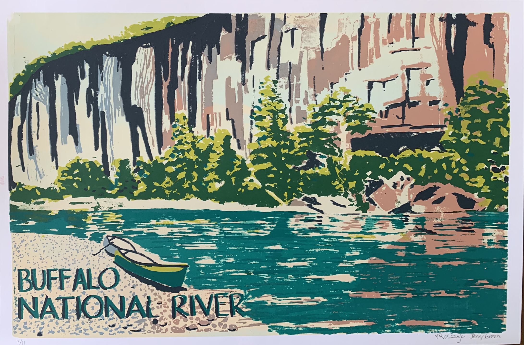 Buffalo National River Poster 7/11