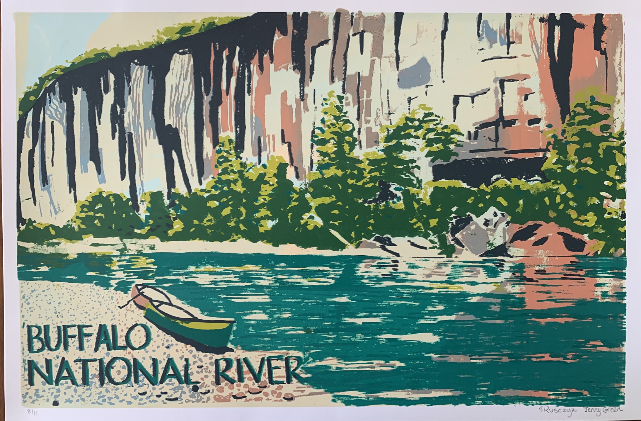 Buffalo National River Poster 8/11