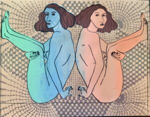 Two Nasims Pink Metallic