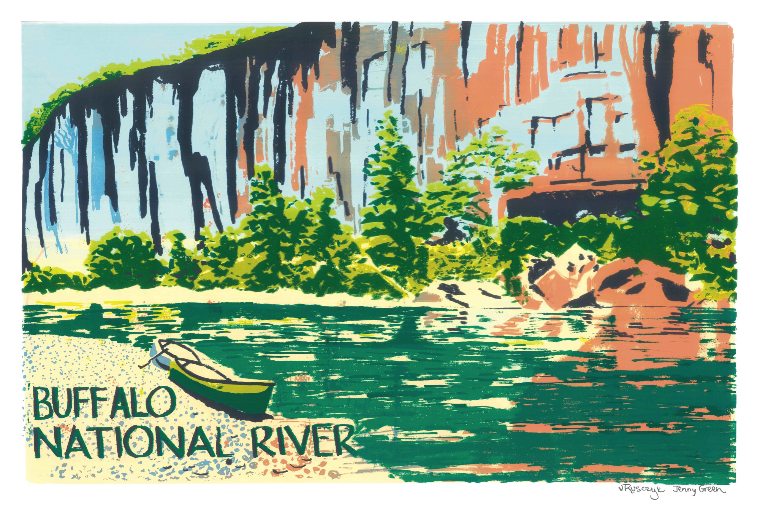 Buffalo River Fine Art Print